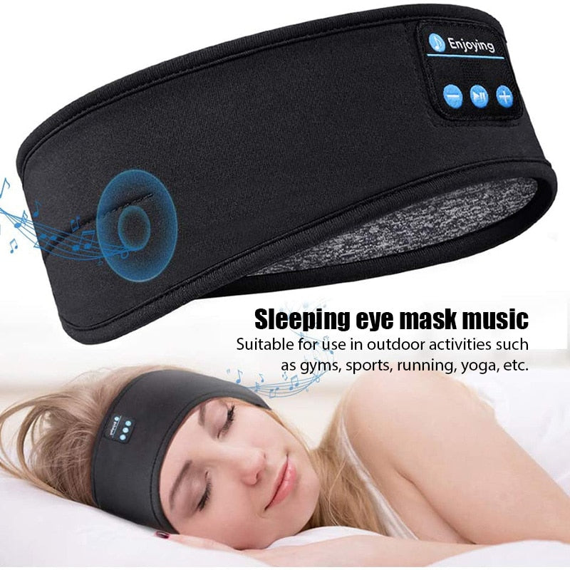 Wireless Bluetooth Sports And Sleeping Headband Headphones