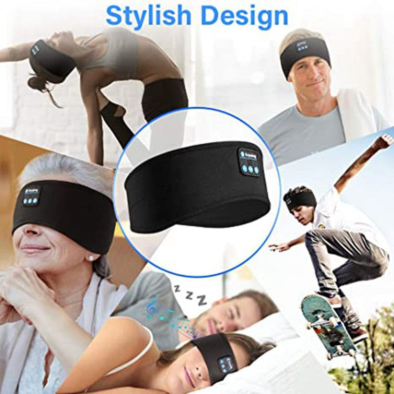 Wireless Bluetooth Sports And Sleeping Headband Headphones